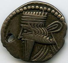 Парфия · Drachma · I в., реверс, Федеральное государственное бюджетное учреждение культуры "Государственный музей изобразительных искусств имени А.С. Пушкина"