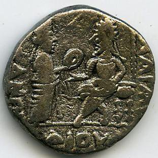 Парфия · Tetradrachm · I в., аверс, Федеральное государственное бюджетное учреждение культуры "Государственный музей изобразительных искусств имени А.С. Пушкина"