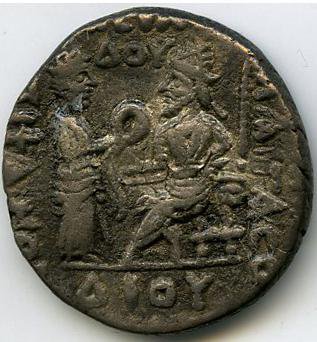 Парфия · Tetradrachm · I в., аверс, Федеральное государственное бюджетное учреждение культуры "Государственный музей изобразительных искусств имени А.С. Пушкина"