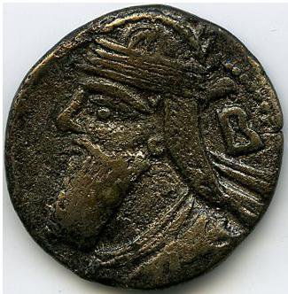 Парфия · Tetradrachm · I в., реверс, Федеральное государственное бюджетное учреждение культуры "Государственный музей изобразительных искусств имени А.С. Пушкина"