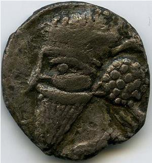 Парфия · Tetradrachm · I в., реверс, Федеральное государственное бюджетное учреждение культуры "Государственный музей изобразительных искусств имени А.С. Пушкина"