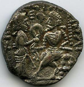 Парфия · Tetradrachm · I в., аверс, Федеральное государственное бюджетное учреждение культуры "Государственный музей изобразительных искусств имени А.С. Пушкина"