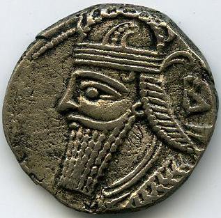 Парфия · Tetradrachm · I в., реверс, Федеральное государственное бюджетное учреждение культуры "Государственный музей изобразительных искусств имени А.С. Пушкина"