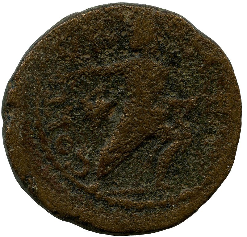 Античная монета · Gallienus · II в., аверс, Федеральное государственное бюджетное учреждение культуры "Государственный музей изобразительных искусств имени А.С. Пушкина"