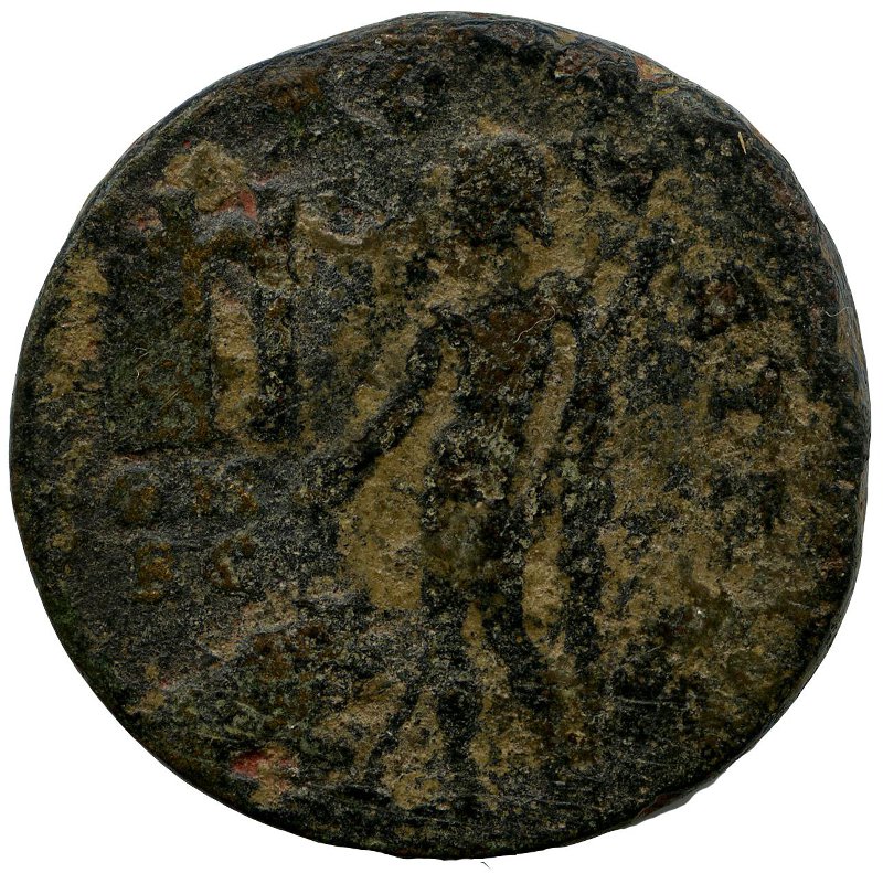 Античная монета · Gallienus · II в., аверс, Федеральное государственное бюджетное учреждение культуры "Государственный музей изобразительных искусств имени А.С. Пушкина"