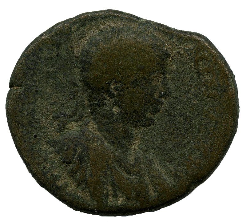 Античная монета · Elagabalus · II в., реверс, Федеральное государственное бюджетное учреждение культуры "Государственный музей изобразительных искусств имени А.С. Пушкина"