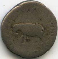 Римская империя · Titus · Denarius · I в., аверс, Федеральное государственное бюджетное учреждение культуры "Государственный музей изобразительных искусств имени А.С. Пушкина"
