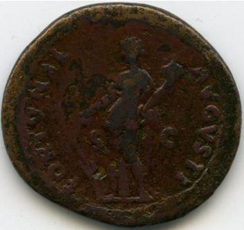 Римская империя · Domitian · As · I в., аверс, Федеральное государственное бюджетное учреждение культуры "Государственный музей изобразительных искусств имени А.С. Пушкина"