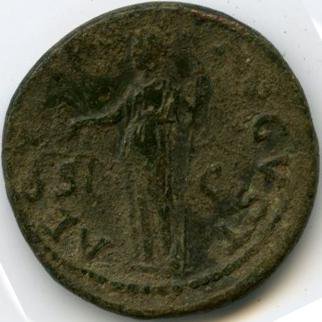 Римская империя · Vespasian · As · I в., аверс, Федеральное государственное бюджетное учреждение культуры "Государственный музей изобразительных искусств имени А.С. Пушкина"