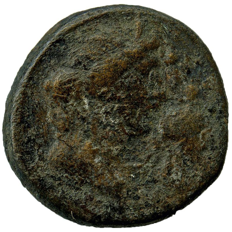 Античная монета · Trajan · I в., реверс, Федеральное государственное бюджетное учреждение культуры "Государственный музей изобразительных искусств имени А.С. Пушкина"