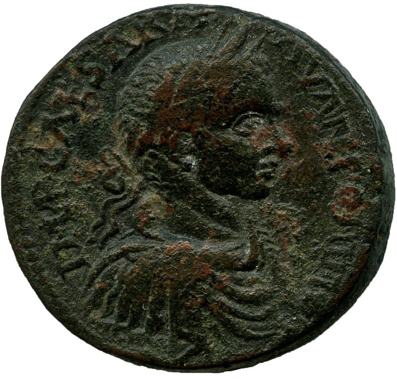 Античная монета · Elagabalus · II в., реверс, Федеральное государственное бюджетное учреждение культуры "Государственный музей изобразительных искусств имени А.С. Пушкина"