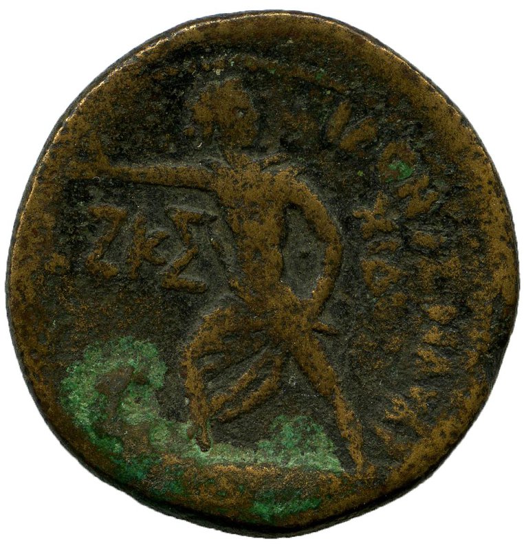 Античная монета · Trajan · I в., аверс, Федеральное государственное бюджетное учреждение культуры "Государственный музей изобразительных искусств имени А.С. Пушкина"