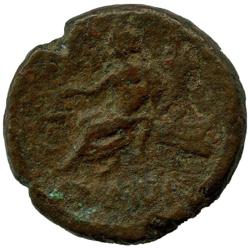 Античная монета · Marcus Aurelius · I в., аверс, Федеральное государственное бюджетное учреждение культуры "Государственный музей изобразительных искусств имени А.С. Пушкина"