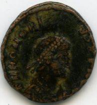 Римская империя · Honorius · III в., аверс, Федеральное государственное бюджетное учреждение культуры "Государственный музей изобразительных искусств имени А.С. Пушкина"