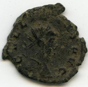 Римская империя · Gallienus · Antoninianus · II в., аверс, Федеральное государственное бюджетное учреждение культуры "Государственный музей изобразительных искусств имени А.С. Пушкина"