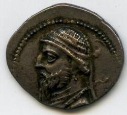 Парфия · Drachma · II в. до н. э., аверс, Федеральное государственное бюджетное учреждение культуры "Государственный музей изобразительных искусств имени А.С. Пушкина"