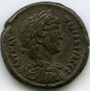 Римская империя · Hadrian · Tetradrachm · I в., аверс, Федеральное государственное бюджетное учреждение культуры "Государственный музей изобразительных искусств имени А.С. Пушкина"