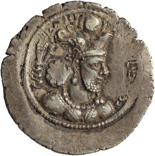 Сасаниды · Drachma · III в., реверс, Федеральное государственное бюджетное учреждение культуры "Государственный музей изобразительных искусств имени А.С. Пушкина"