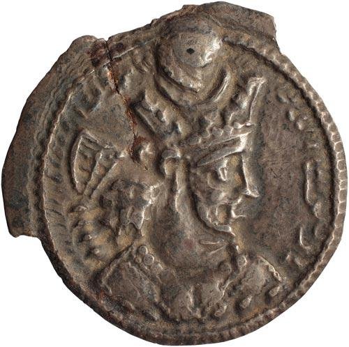 Сасаниды · Drachma · IV в., аверс, Федеральное государственное бюджетное учреждение культуры "Государственный музей изобразительных искусств имени А.С. Пушкина"