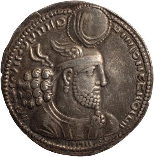 Сасаниды · Drachma · II в., реверс, Федеральное государственное бюджетное учреждение культуры "Государственный музей изобразительных искусств имени А.С. Пушкина"