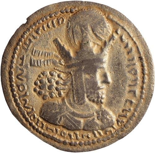 Сасаниды · Drachma · II в., аверс, Федеральное государственное бюджетное учреждение культуры "Государственный музей изобразительных искусств имени А.С. Пушкина"