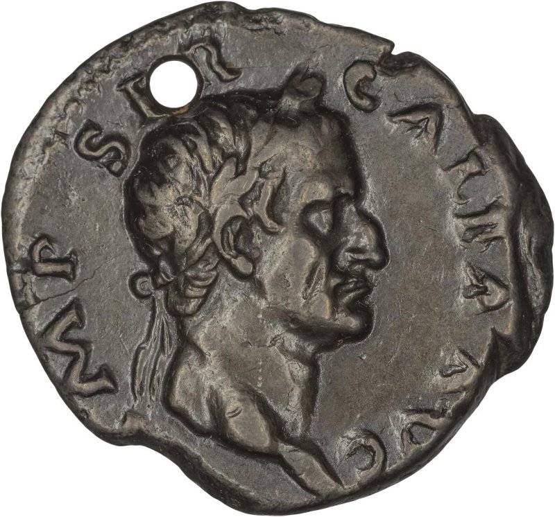 Римская империя · Galba · Denarius · I в., реверс, Федеральное государственное бюджетное учреждение культуры "Государственный музей изобразительных искусств имени А.С. Пушкина"