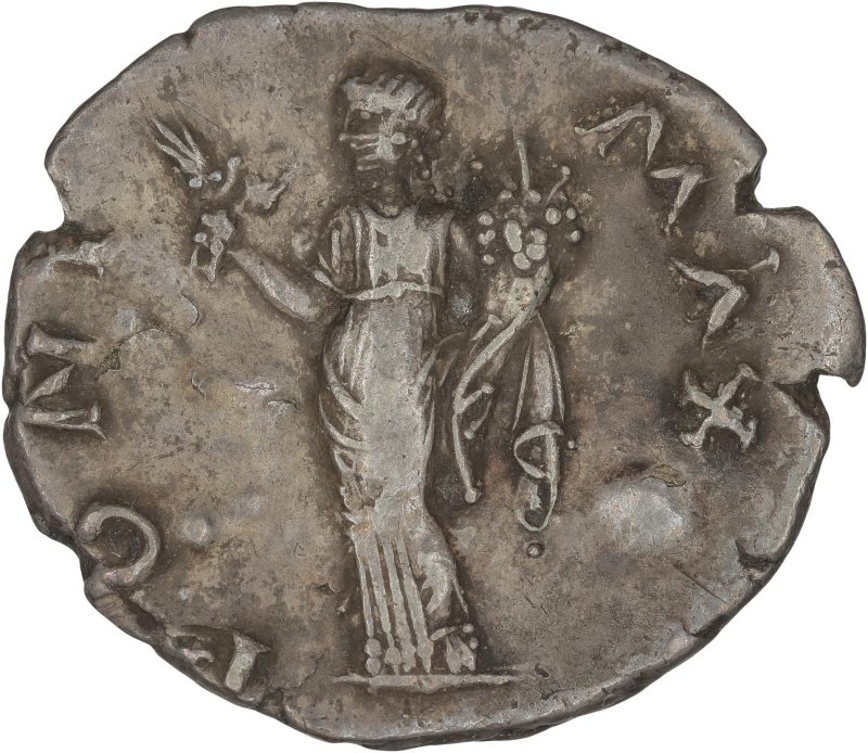 Римская империя · Otho · Denarius · I в., аверс, Федеральное государственное бюджетное учреждение культуры "Государственный музей изобразительных искусств имени А.С. Пушкина"