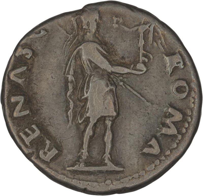 Римская империя · Galba · Denarius · I в., аверс, Федеральное государственное бюджетное учреждение культуры "Государственный музей изобразительных искусств имени А.С. Пушкина"