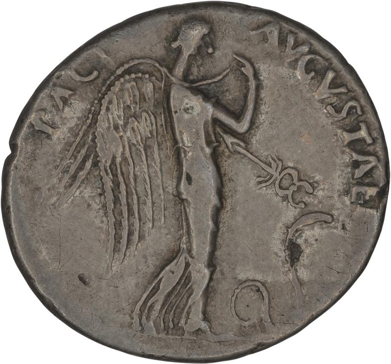 Римская империя · Claudius · Denarius · I в., аверс, Федеральное государственное бюджетное учреждение культуры "Государственный музей изобразительных искусств имени А.С. Пушкина"