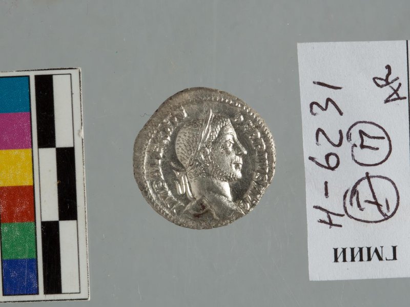 аверс Римская империя · Severus Alexander · Denarius · II в.