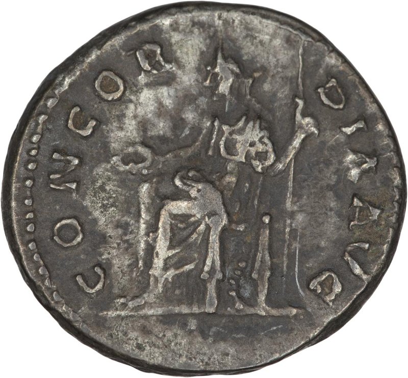 Римская империя · Sabina · Denarius · I в., аверс, Федеральное государственное бюджетное учреждение культуры "Государственный музей изобразительных искусств имени А.С. Пушкина"