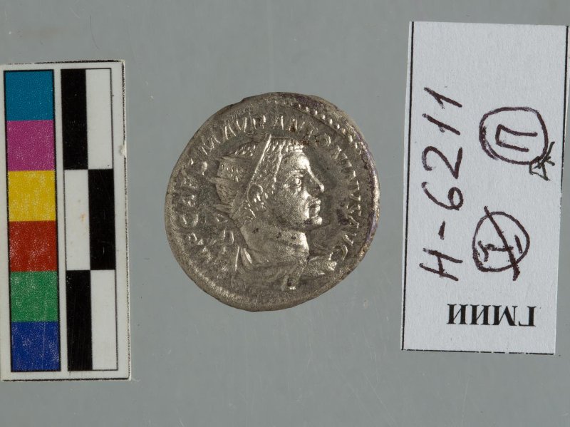 Римская империя · Elagabalus · Antoninianus · II в., реверс, Федеральное государственное бюджетное учреждение культуры "Государственный музей изобразительных искусств имени А.С. Пушкина"