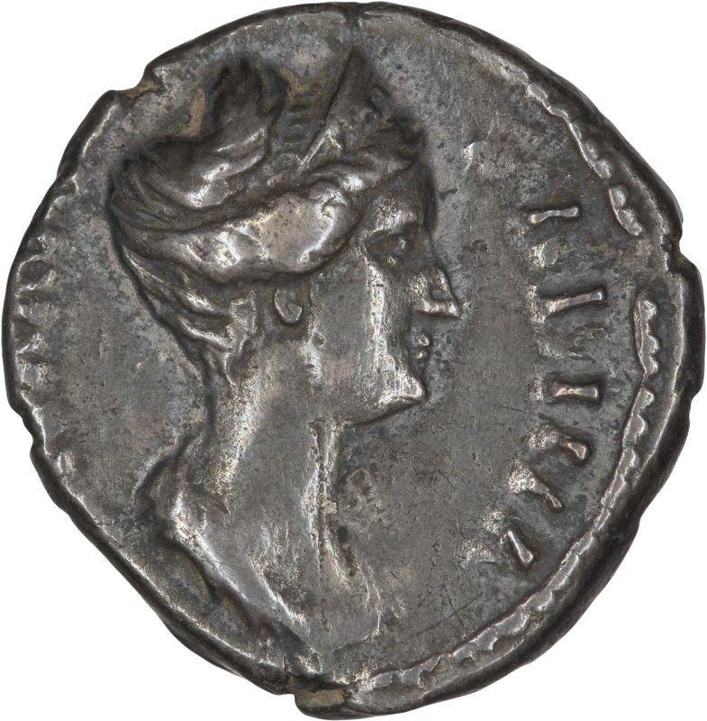 Римская империя · Sabina · Denarius · I в., аверс, Федеральное государственное бюджетное учреждение культуры "Государственный музей изобразительных искусств имени А.С. Пушкина"