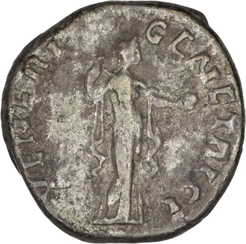 Римская империя · Sabina · Denarius · I в., реверс, Федеральное государственное бюджетное учреждение культуры "Государственный музей изобразительных искусств имени А.С. Пушкина"