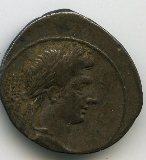 Римская империя · Augustus · Denarius · I в. до н. э., реверс, Федеральное государственное бюджетное учреждение культуры "Государственный музей изобразительных искусств имени А.С. Пушкина"