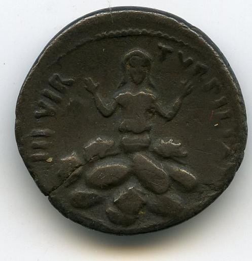 Римская республика · Augustus · Denarius · I в. до н. э., аверс, Федеральное государственное бюджетное учреждение культуры "Государственный музей изобразительных искусств имени А.С. Пушкина"