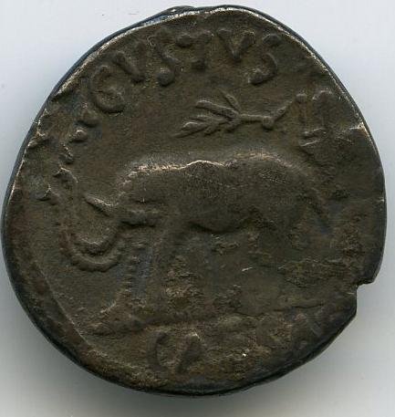 Римская республика · Augustus · Denarius · I в. до н. э., аверс, Федеральное государственное бюджетное учреждение культуры "Государственный музей изобразительных искусств имени А.С. Пушкина"