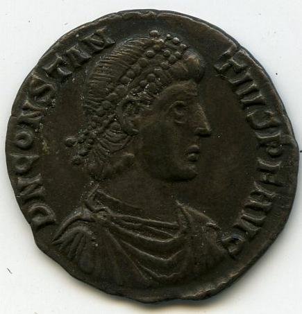 Римская империя · Siliqua · III в., реверс, Федеральное государственное бюджетное учреждение культуры "Государственный музей изобразительных искусств имени А.С. Пушкина"