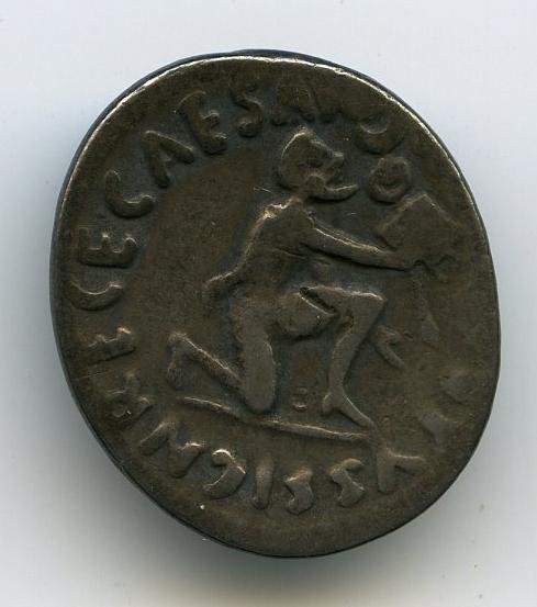 Римская республика · Augustus · Denarius · I в. до н. э., аверс, Федеральное государственное бюджетное учреждение культуры "Государственный музей изобразительных искусств имени А.С. Пушкина"