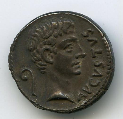 Римская республика · Augustus · Denarius · I в. до н. э., реверс, Федеральное государственное бюджетное учреждение культуры "Государственный музей изобразительных искусств имени А.С. Пушкина"