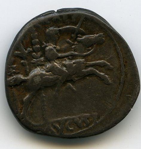 Римская империя · Augustus · Denarius · I в. до н. э., аверс, Федеральное государственное бюджетное учреждение культуры "Государственный музей изобразительных искусств имени А.С. Пушкина"