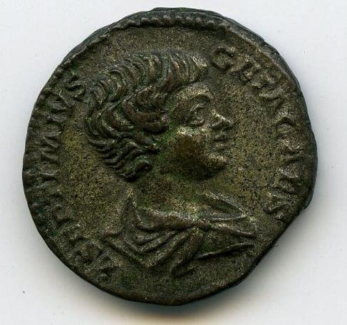 реверс Римская империя · Caracalla · Denarius · I в.