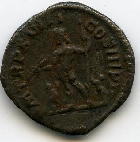 Римская империя · Septimius Severus · Denarius · II в., аверс, Федеральное государственное бюджетное учреждение культуры "Государственный музей изобразительных искусств имени А.С. Пушкина"