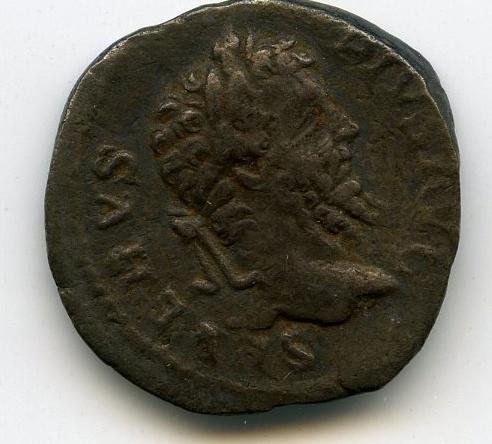 Римская империя · Septimius Severus · Denarius · II в., реверс, Федеральное государственное бюджетное учреждение культуры "Государственный музей изобразительных искусств имени А.С. Пушкина"