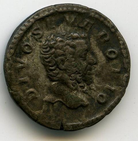 Римская империя · Caracalla · Denarius · II в., аверс, Федеральное государственное бюджетное учреждение культуры "Государственный музей изобразительных искусств имени А.С. Пушкина"