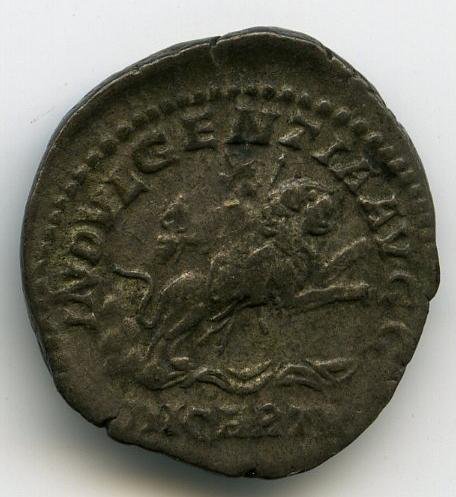 Римская империя · Septimius Severus · Denarius · II в., реверс, Федеральное государственное бюджетное учреждение культуры "Государственный музей изобразительных искусств имени А.С. Пушкина"