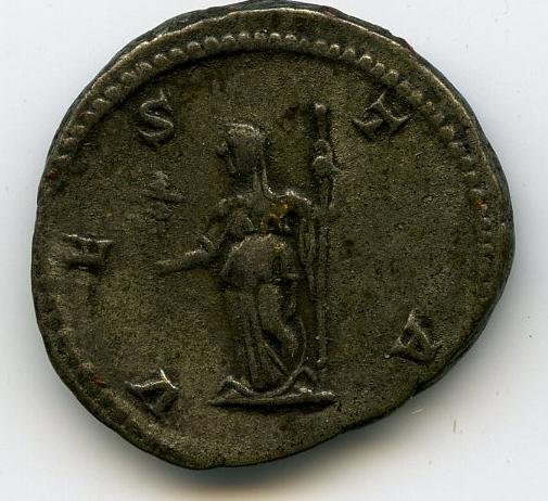 Римская империя · Caracalla · Denarius · II в., аверс, Федеральное государственное бюджетное учреждение культуры "Государственный музей изобразительных искусств имени А.С. Пушкина"