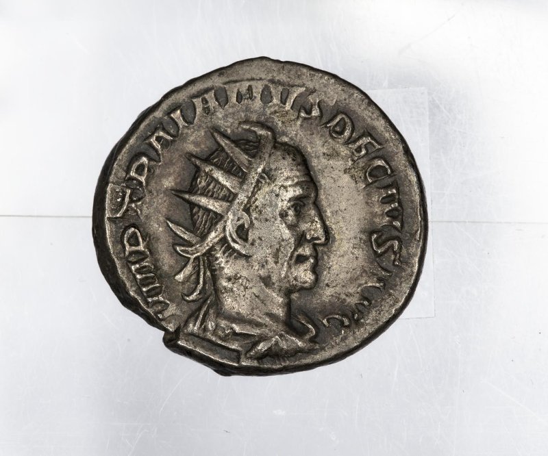 Римская империя · Trajan Decius · Antoninianus · II в., аверс, Федеральное государственное бюджетное учреждение культуры "Государственный музей изобразительных искусств имени А.С. Пушкина"
