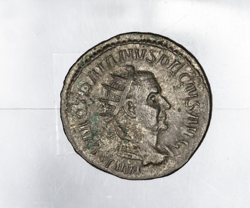 Римская империя · Trajan Decius · Antoninianus · II в., аверс, Федеральное государственное бюджетное учреждение культуры "Государственный музей изобразительных искусств имени А.С. Пушкина"