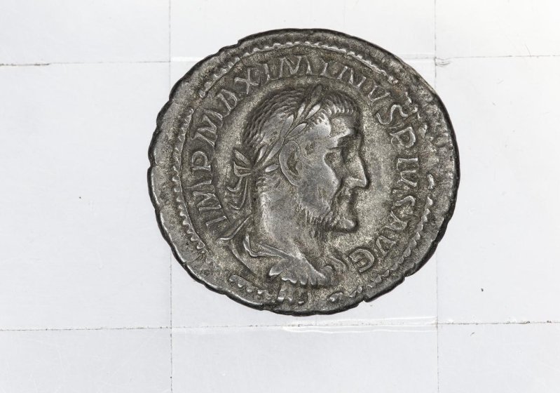 Римская империя · Maximinus Thrax · Denarius · II в., реверс, Федеральное государственное бюджетное учреждение культуры "Государственный музей изобразительных искусств имени А.С. Пушкина"
